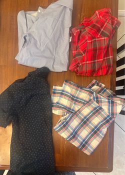 4 boy shirts