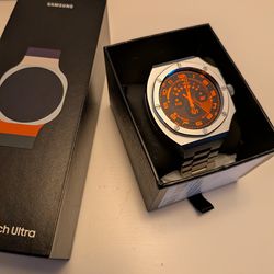 Samsung Galaxy Watch Ultra LTE - White - With Modification Kit and Bundle