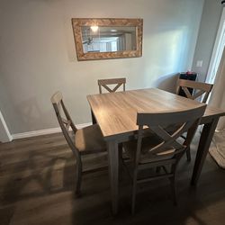 Table And 4 Chairs