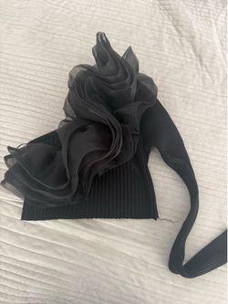 Zara one sleeve top Small