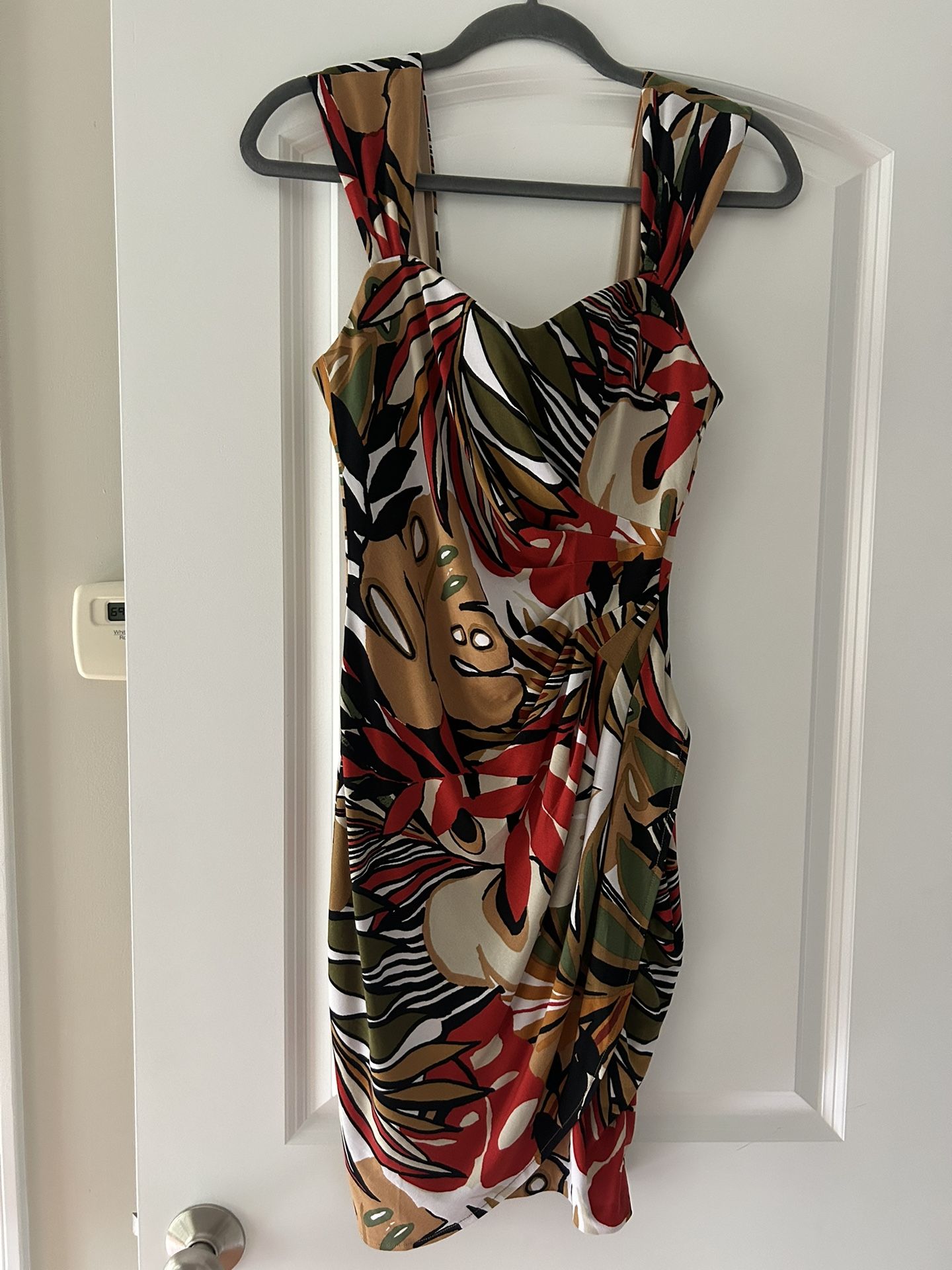 Cache Knee Length Floral Dress Size 6