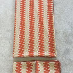 Oval Table Cloth And Napkins 
