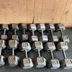 Dumbbell Weights (read Description For Pricing)