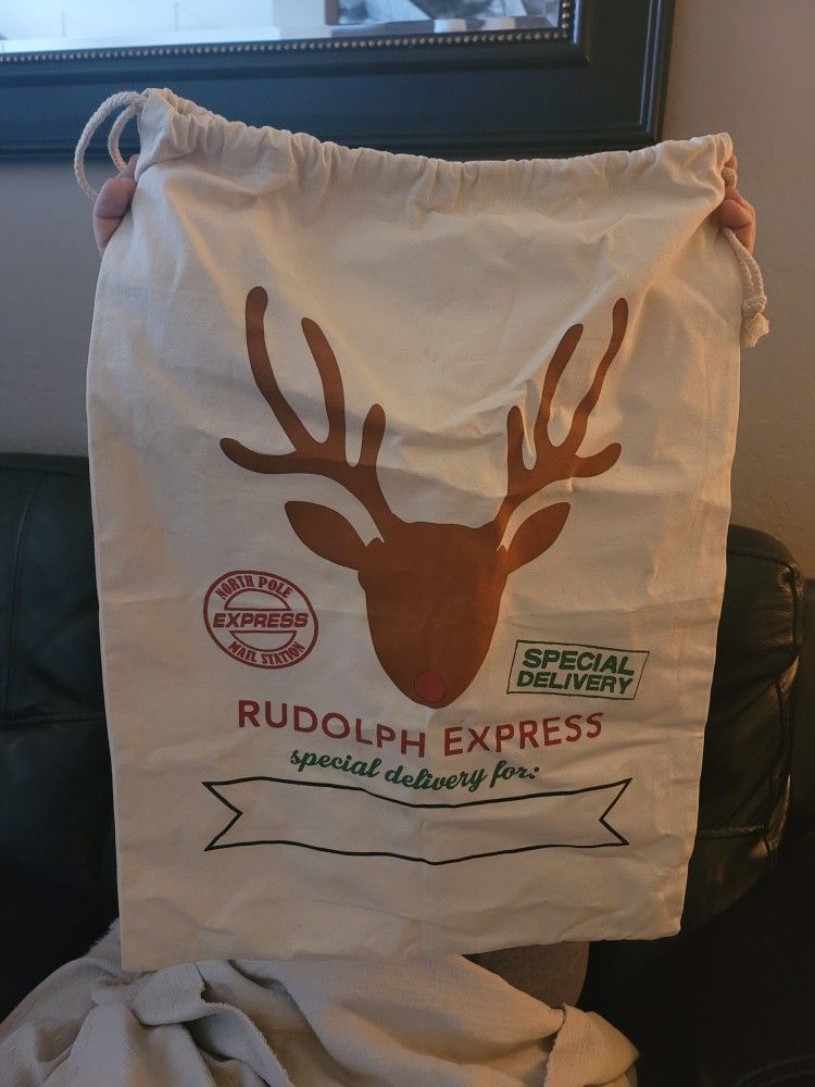 Rudolph Express Mail/Gift Bag