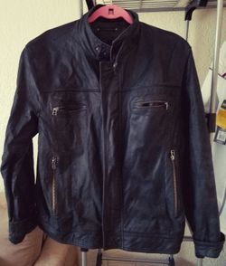 Leather Moto Jacket