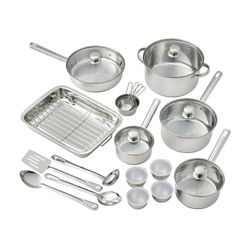 New stainless steel cookware set