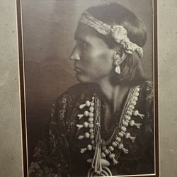 Carl Moon Native American Navajo Picture Photograph Vintage Antique