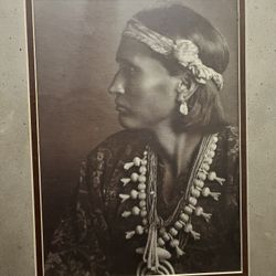 Carl Moon Native American Navajo Picture Photograph Vintage Antique