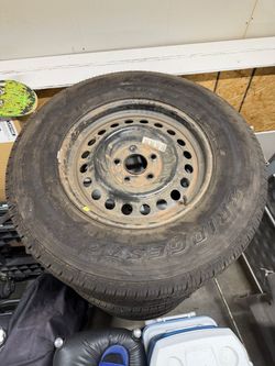 Bridgestone Tires- 245/75R17- (5 tires)