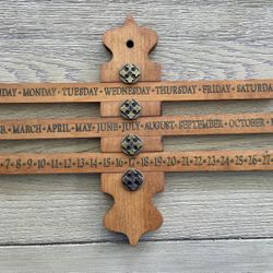 Vintage Perpetual Calendar 