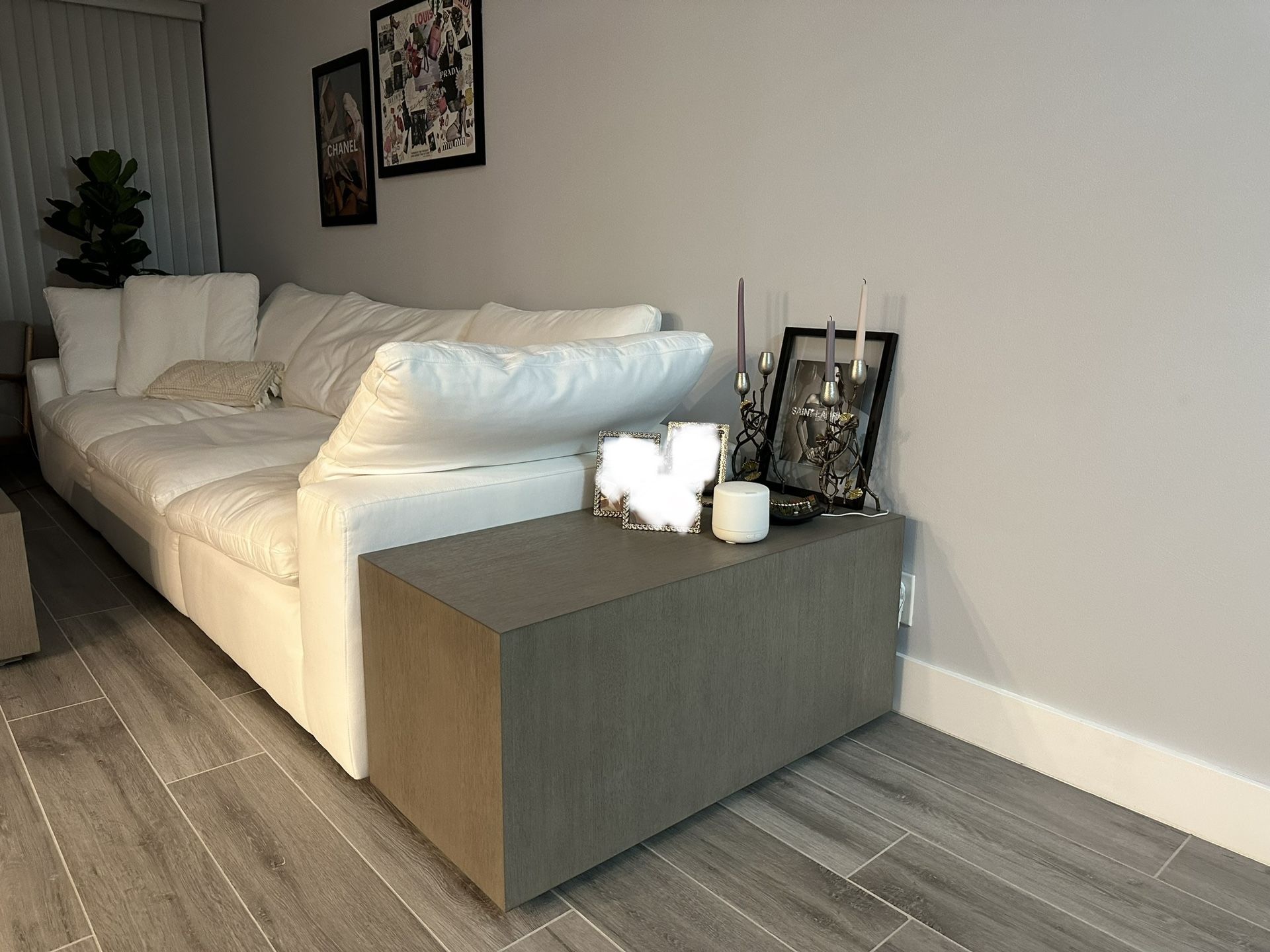 Nixon Light Tone End Table