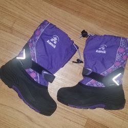 Kamik snow Boots For Girl Size 13