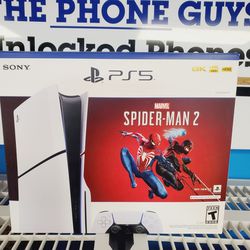 Playstation 5 Marvel Spiderman 2 Gaming Console- Pay $1 DOWN AVAILABLE - NO CREDIT NEEDED