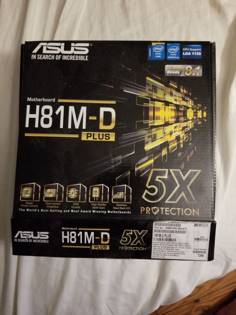 ASUS H81M-D Plus motherboard