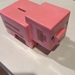 Minecraft Piggy Bank 