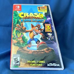 Nintendo Switch Game Crash Bandicoot 3 N Trilogy New Factory Sealed