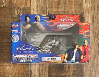 American Chopper The Series on Discovery Channel JET BIKE 1:18 Scale Die Cast, Orange County Choppers Motorcycle, Joy Ride, Ages 8+ *NEW in Box*