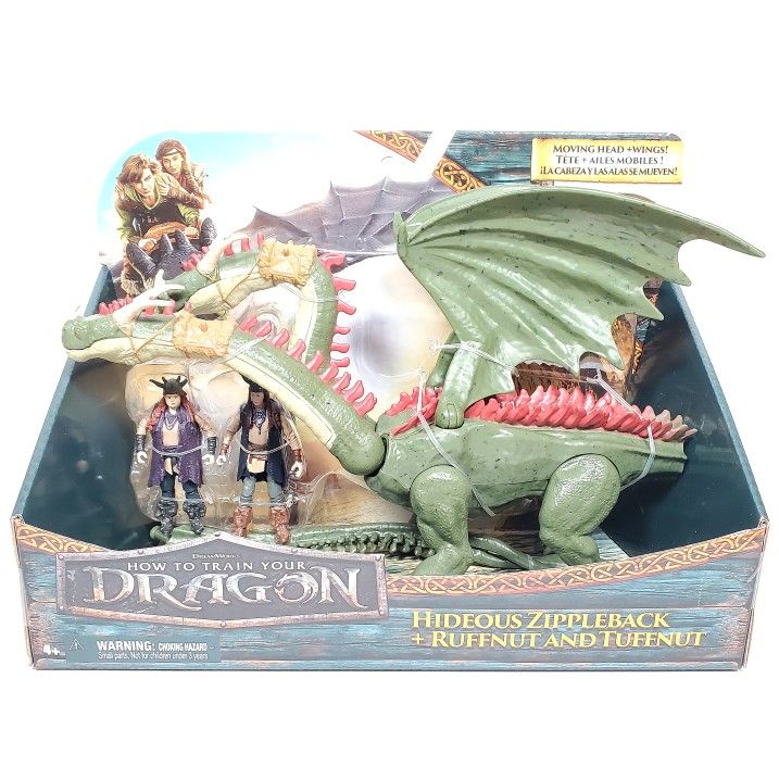 NEW 2025 How to Train Your Dragon Hideous Zippleback Ruffnut & Tuffnut