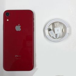 Unlocked iPhone XR 64Gb Red Like New Condition