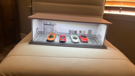 Hot wheels garage LED