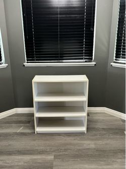 White Small Bookshelf