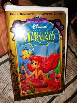 Little mermaid vhs
