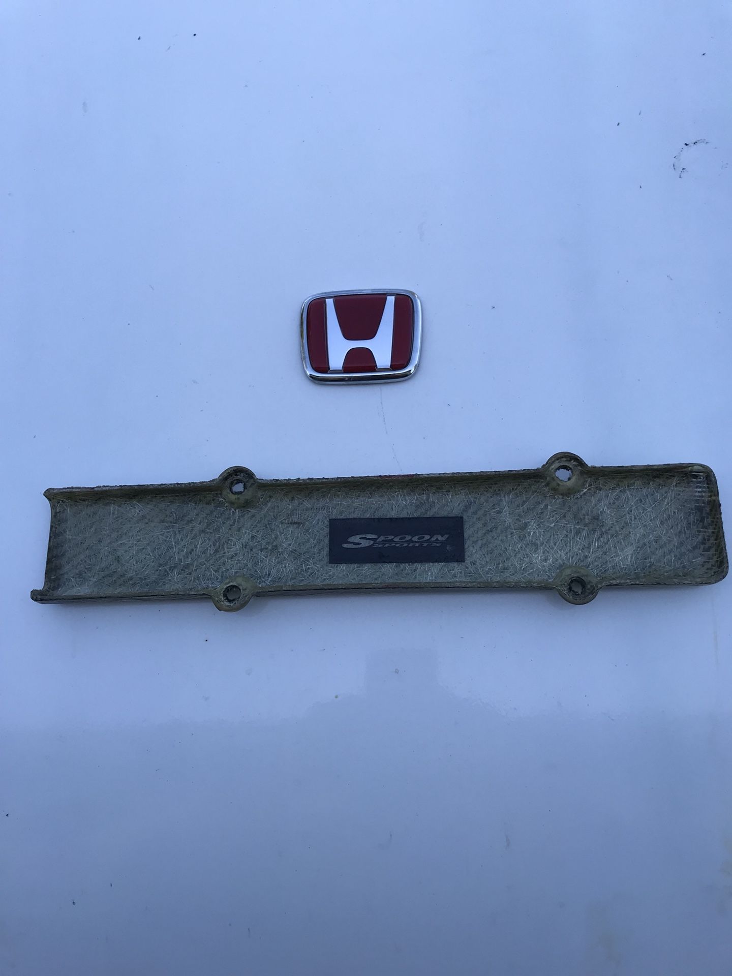 Spoon Sports Carbon Kevlar Spark Plug Cover B Series VTEC for Sale in