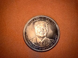 Donald J. Trump 45th President 1oz copper Coin