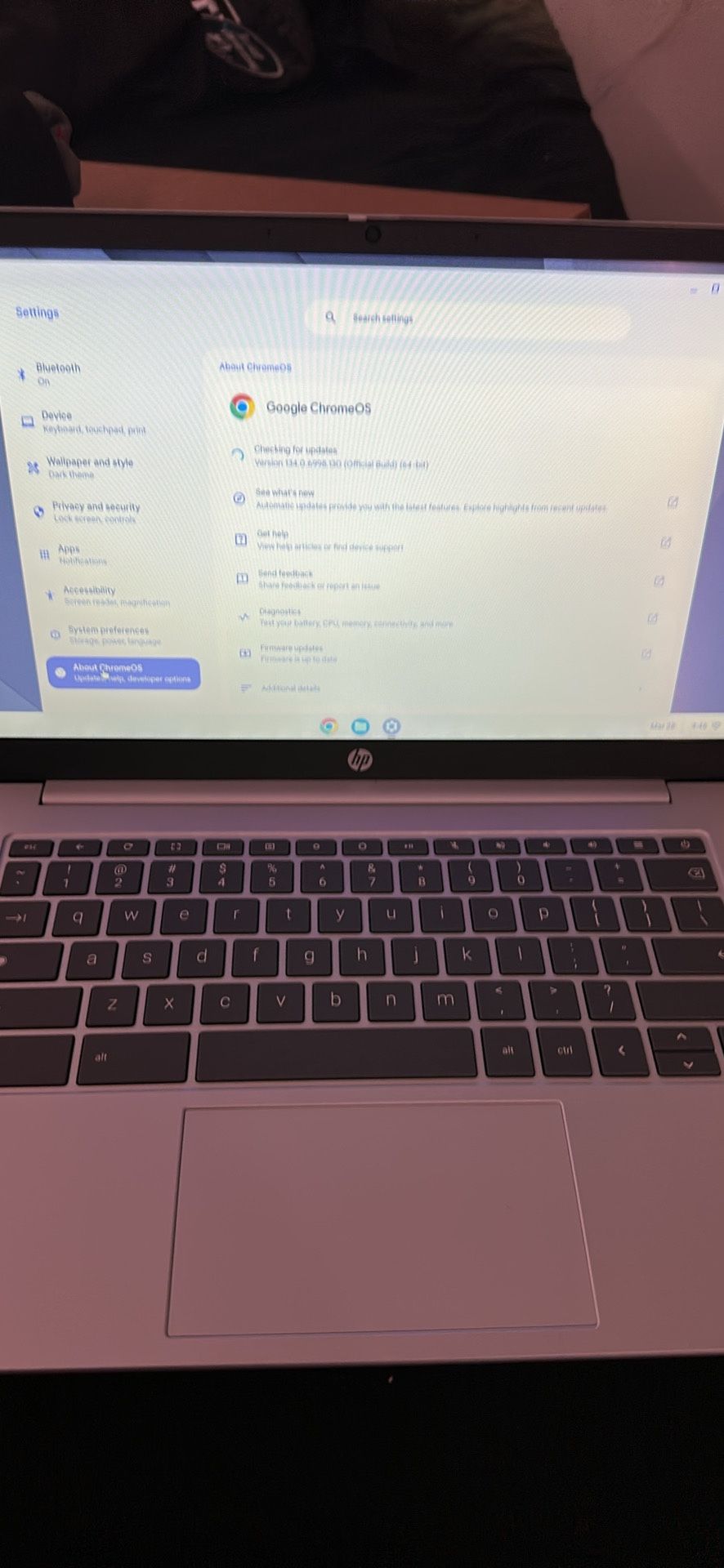 Brand New Never Used Silver Chromebook Os
