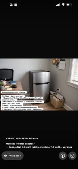 Refrigerador pequeño