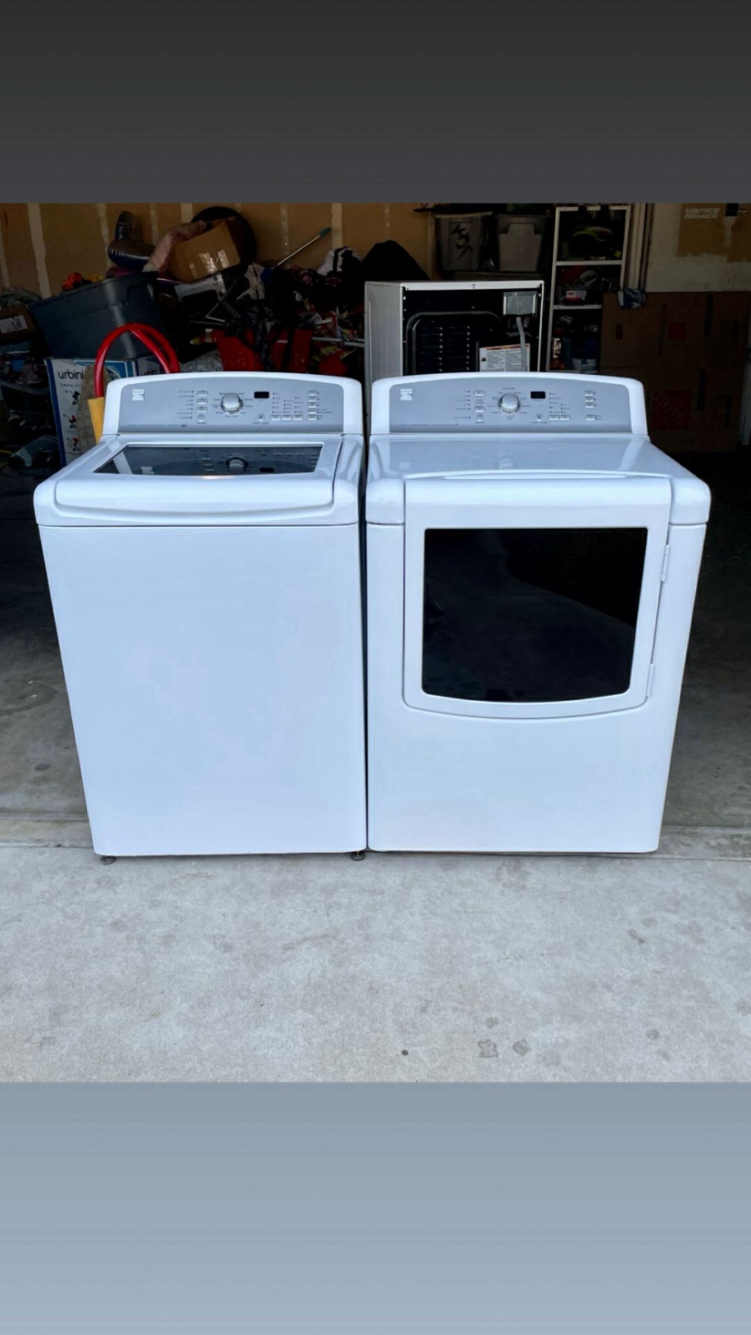 Kenmore Washer&Dryer with Warranty 
