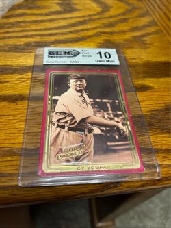 Cy Young Graded 10 Gem card