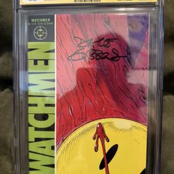 WATCHMEN #1 -  12 (1986) • CGC 9.2 Or Higher 🔥 All Signed By Dave Gibbons