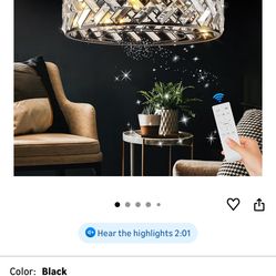 Chandelier Ceiling Fan