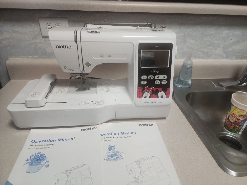 Brother Pe550D Emdroidery Machine