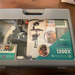 Kids Microscope 1200x Zoom 52 Piece