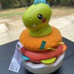 Fisher-Price Paradise Pals Wobble & Stack Dino