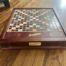 Luxury Wooden Scrabble Board 