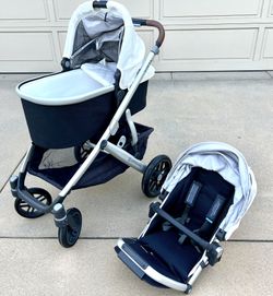 UppababyVista stroller Combo Set, With Sleeping Cribs