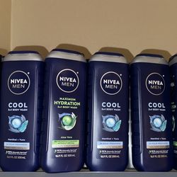 Men’s Nivea Body Wash 5 Bottles For $20. Mix And Match 