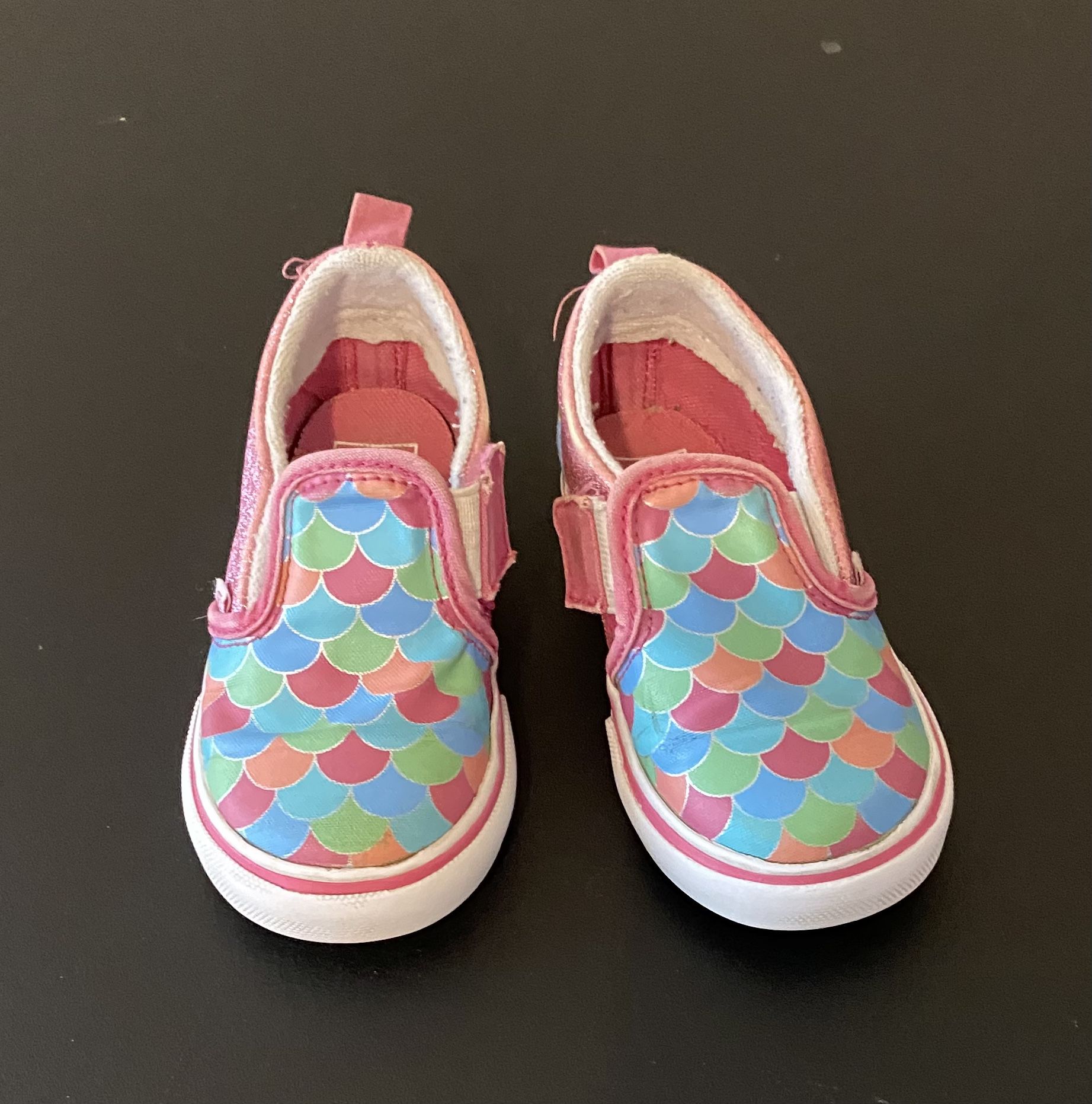 Vans, Adidas, And Converse Toddler Shoes Size 8