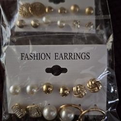 FHASHON EARRINGS 12 Pair 