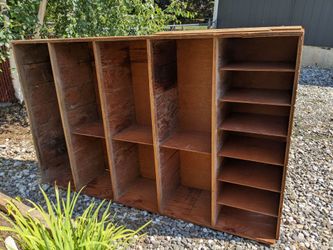 Free! Classroom Cubbie, Bookshelf, or Storage in the Garage