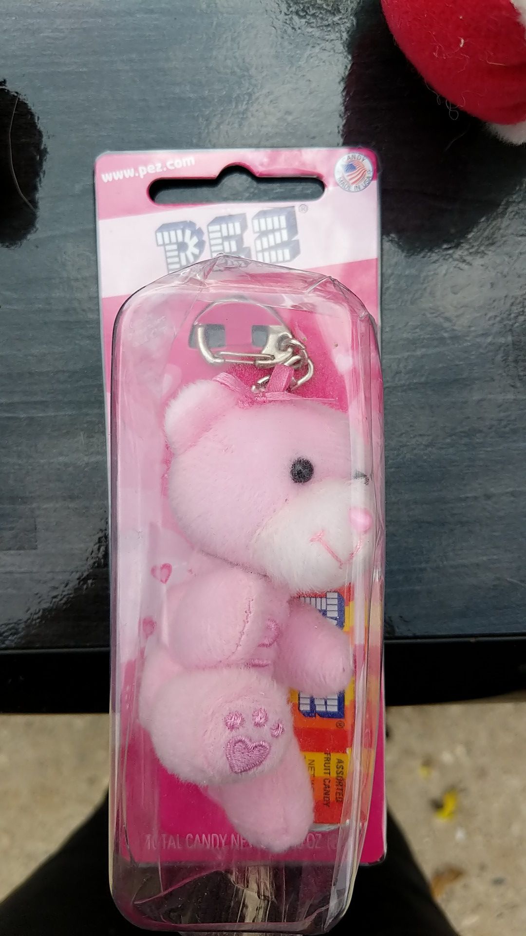 Pez pink teddy bear dispenser