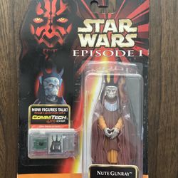 Star Wars 1999 Phantom Menace Nute Gunray Figure