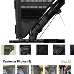 Jeep Wrangler Stealth GAMa Mounted Sportsbar Side Storage Bags (Pair)