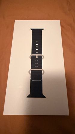 Apple Watch Ultra Band: titanium buckle BLACK MIDNIGHT OCEAN band