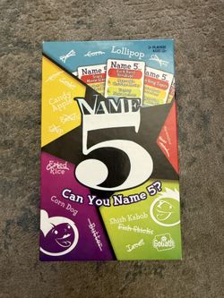 Name 5 Board Game