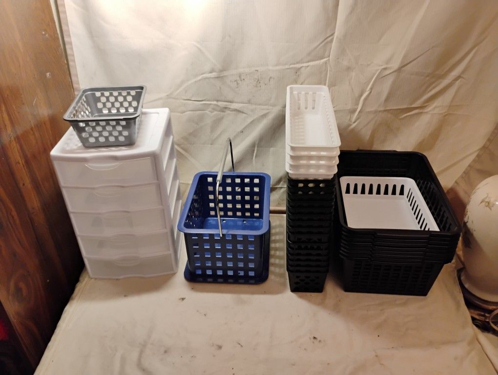 Plastic Storage Bins