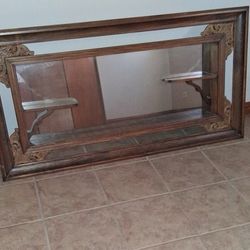 Hand Made Shodow Box  Over 65 Years Old Great Condition